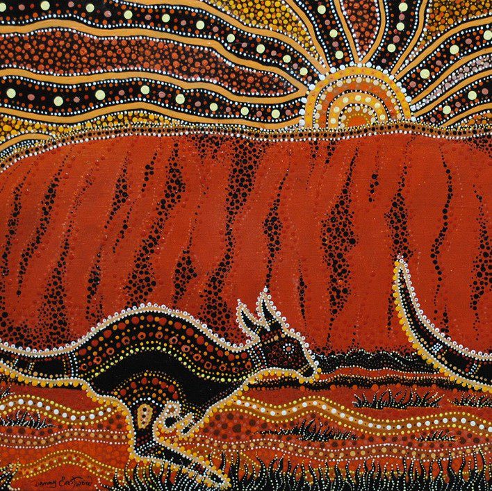artisitic-painting-Aboriginal-Mythology