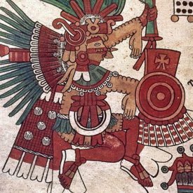 Huitzilopochtli-Aztec-Mythology