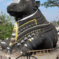 Nandi, the sacred bull of Hindu mythology