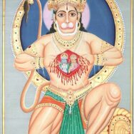 Iconic-representation-of-Hanuman