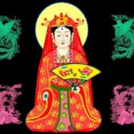 Lieu Hanh folklore painting