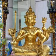 Idol in temple