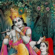 Radha and Krishna together