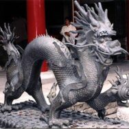 Fuzanglong, the Chinese dragon of wealth