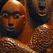 Tiki carving
