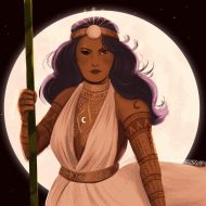 Mayari, the protector of women and travelers