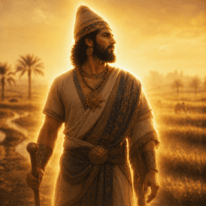 Image of Ninurta, Mesopotamian god of war, hunting, and agriculture.