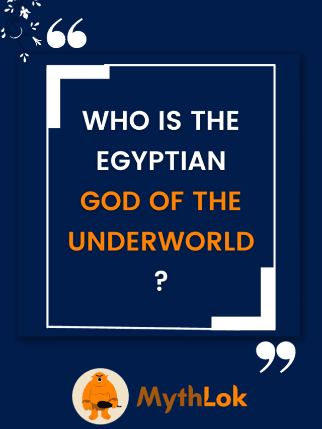 who is egyptian god of underworld