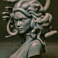 Mythlok - Medusa statue