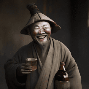 Image of Ji Gong, a legendary Southern Song dynasty monk.