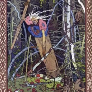 Mythlok - Baba Yaga illustration