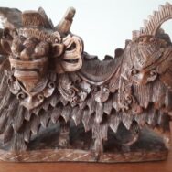 Mythlok - Barong wood carving
