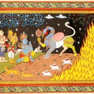 Mythlok - Navagunjara painting
