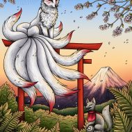 Mythlok - Kitsune art