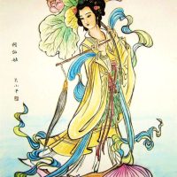 Mythlok - He Xian Gu drawing
