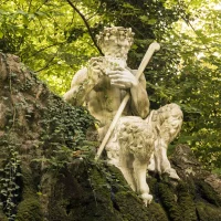Pan the God of Wild's sculpture