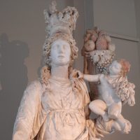 Tyche : Goddess of Fortune's statue