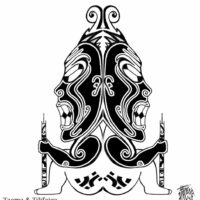 Mythlok - Taema and Tilafaiga art