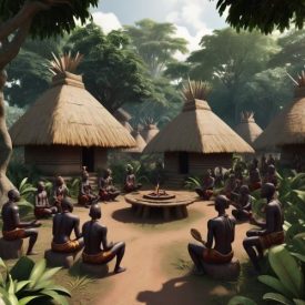 Bakongo_ Tribal Imagery representing Kongo & Bakongo Mythology