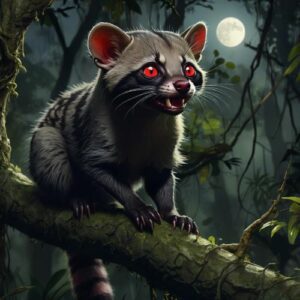 Image of the mythical creature Bajang, known for its mischievous and elusive nature in folklore