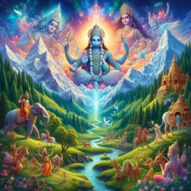 South Asian_ An image inspired by South Asian mythology