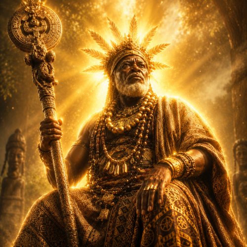 Nzambi Mpungu : The Creator God of the Kongo People Image of the cosmic powerful creator god of Central Africa Nzambi Mpungu
