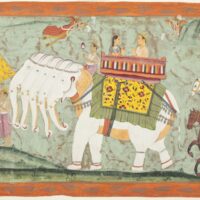 Mythlok - Airavata painting