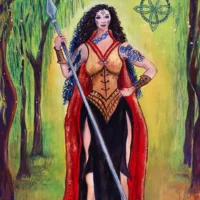 Mythlok - Andraste illustration