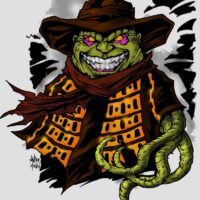 Mythlok - Anchanchu new Comic-style depiction of Anchanchu as a sinister guardian