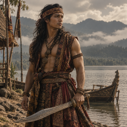 Bantugan, the handsome Maranao warrior-prince from the Darangen epic