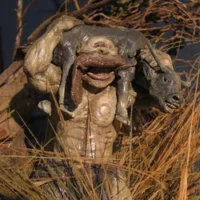 Mythlok - Bungisngis figurine Depiction of Bungisngis, the Filipino cyclops known for its great strength and cheerful personality.