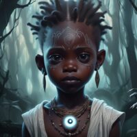 An Abiku child from Yoruba mythology