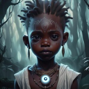 An Abiku child from Yoruba mythology