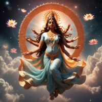Aditi, the Vedic goddess of the infinite sky.