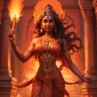 Mythlok - Agneya Indian Goddess of Fire, Agneya