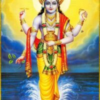 Mythlok - Dhanvantri painting A painting of the Indian God of Ayurveda, Dhanvantri