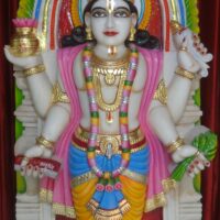 Mythlok - Dhanvantri statue A statue of the Indian God of Ayurveda, Dhanvantri