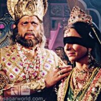 Mythlok - Dhritarashtra TV Actors playing the blind king Dhritarashtra and Gandhari