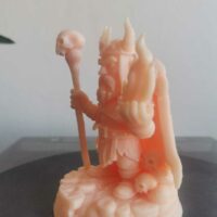 Mythlok - Erlik Khan figurine A figurine of the Turkic and Mongolian God of the Underworld, Erlik Khan