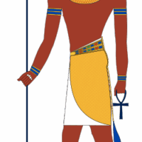 Mythlok - Imhotep hieroglyphics Traditional representation of Imhotep