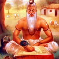 Mythlok - Kashyapa painting Painting of Rishi Kashyapa