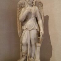 Mythlok - Oizys statue Statue of Greek goddess Oizys