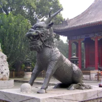 Mythlok - Qilin Statue Statue of the Chinese Qilin