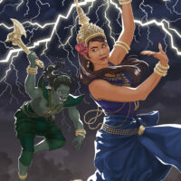 Mythlok - Ream Eyso modern Modern art of the Cambodian Thunder god Ream Eyso