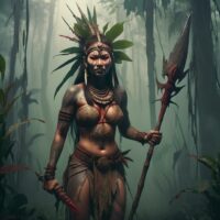 Mythlok - Ynaguinid Image of Ynaguinid, the Goddess of Poison, cloaked in dark vines and surrounded by venomous mist.