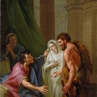 Mythlok - Admetus painting A painting of Greek King Admetus