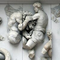 Statue of the Greek god Aether