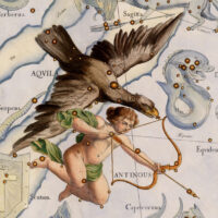 Aquila Constellation showing Aquila