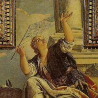 Mythlok - Arachne painting Painting of Arachne