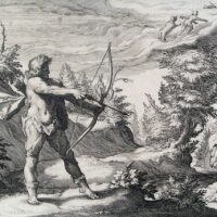 Mythlok - Arcas illustration An illustration of Arcas hunting